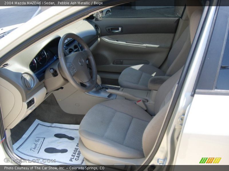 Pebble Ash Metallic / Beige 2004 Mazda MAZDA6 i Sedan