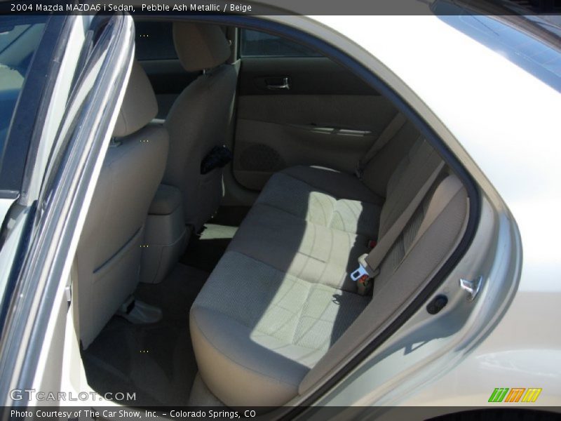 Pebble Ash Metallic / Beige 2004 Mazda MAZDA6 i Sedan