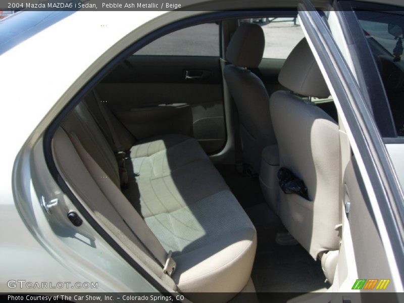 Pebble Ash Metallic / Beige 2004 Mazda MAZDA6 i Sedan