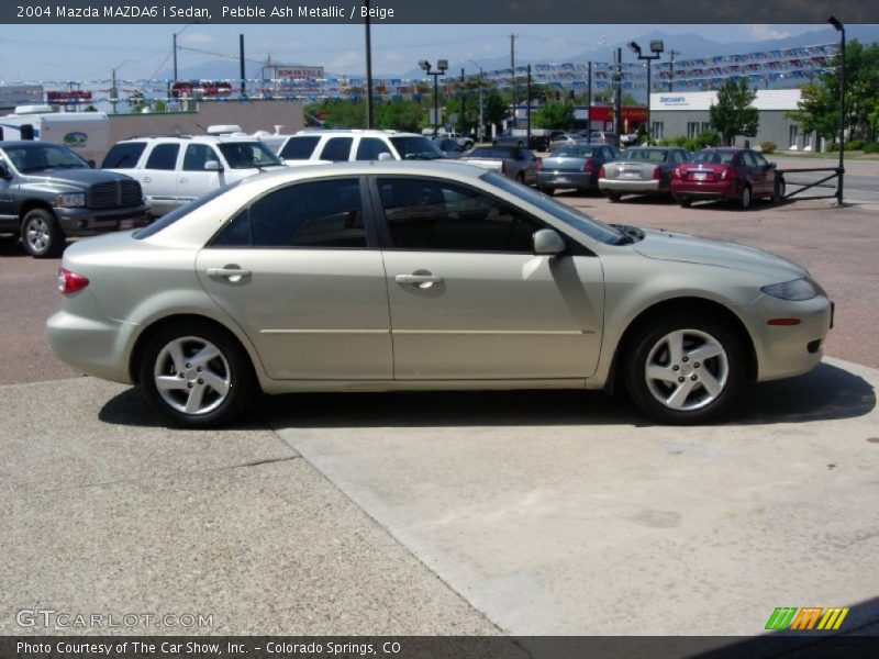 Pebble Ash Metallic / Beige 2004 Mazda MAZDA6 i Sedan