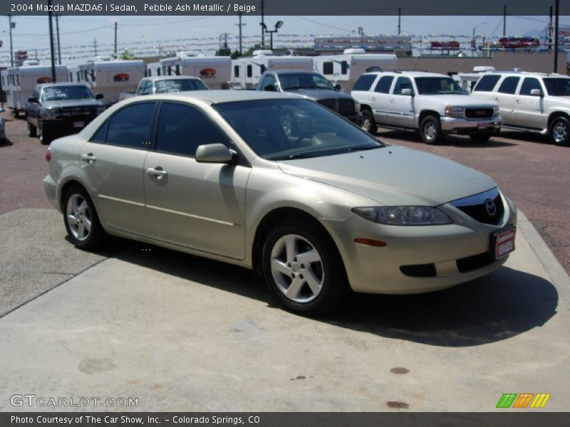 Pebble Ash Metallic / Beige 2004 Mazda MAZDA6 i Sedan