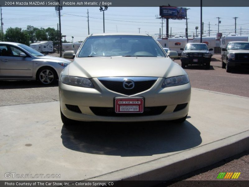 Pebble Ash Metallic / Beige 2004 Mazda MAZDA6 i Sedan