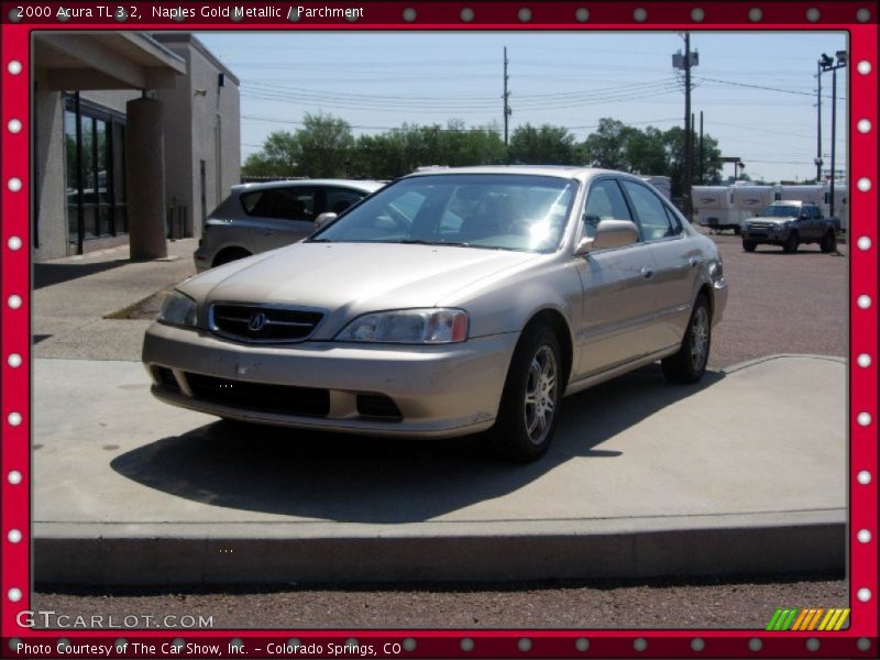 Naples Gold Metallic / Parchment 2000 Acura TL 3.2