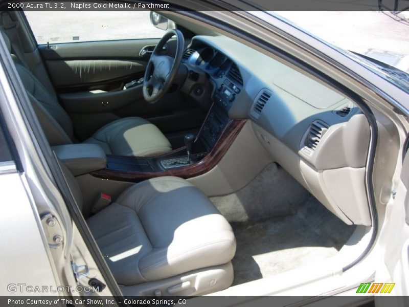 Naples Gold Metallic / Parchment 2000 Acura TL 3.2
