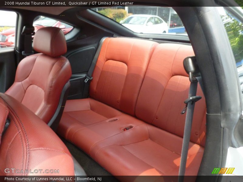  2008 Tiburon GT Limited GT Limited Red Leather Interior
