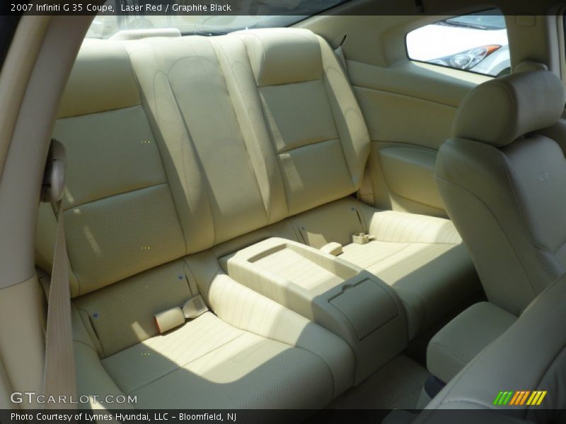 Laser Red / Graphite Black 2007 Infiniti G 35 Coupe