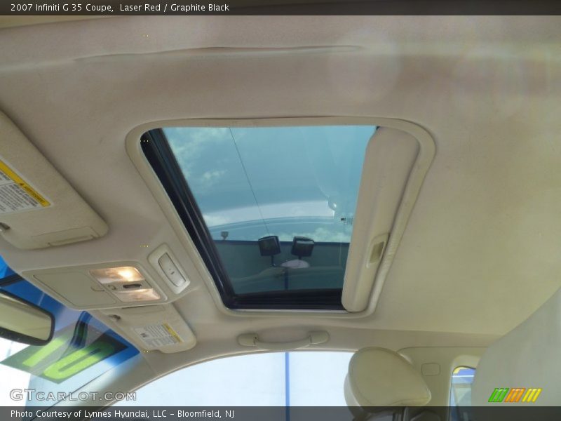Laser Red / Graphite Black 2007 Infiniti G 35 Coupe