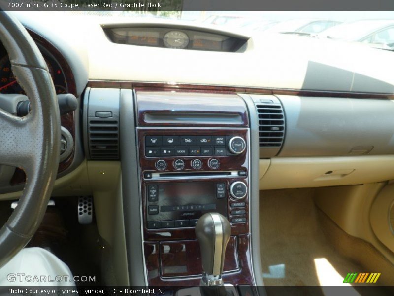 Laser Red / Graphite Black 2007 Infiniti G 35 Coupe