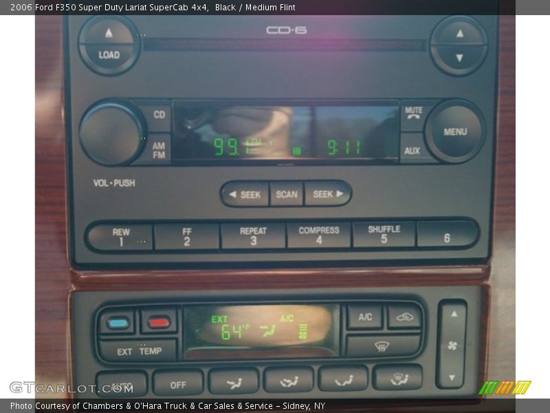 Black / Medium Flint 2006 Ford F350 Super Duty Lariat SuperCab 4x4