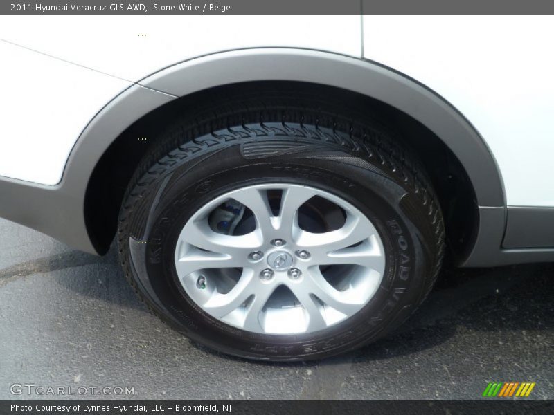 Stone White / Beige 2011 Hyundai Veracruz GLS AWD