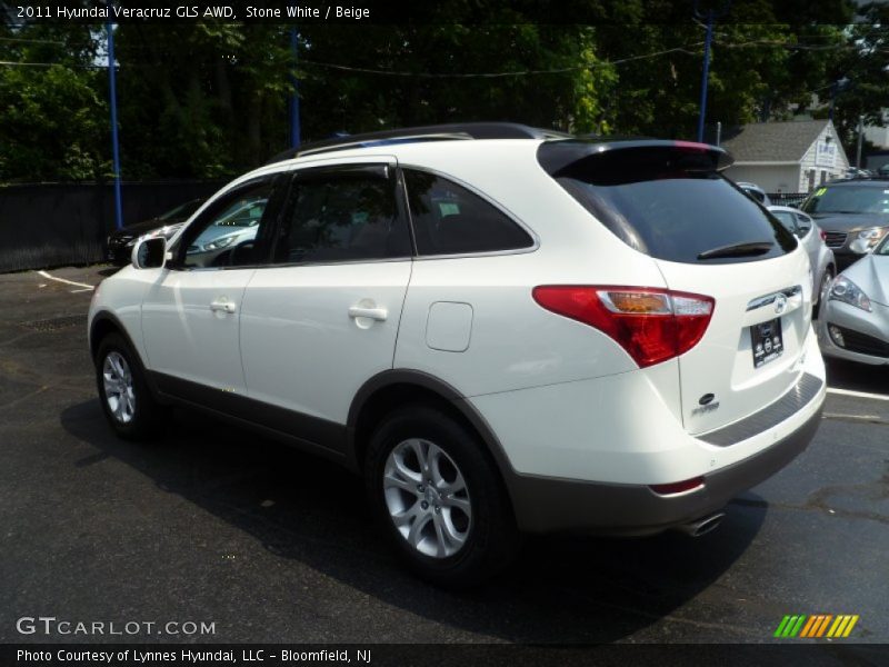 Stone White / Beige 2011 Hyundai Veracruz GLS AWD