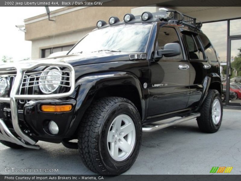 Black / Dark Slate Gray 2002 Jeep Liberty Limited 4x4