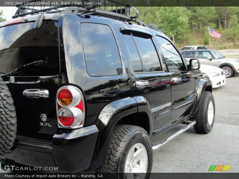 Black / Dark Slate Gray 2002 Jeep Liberty Limited 4x4
