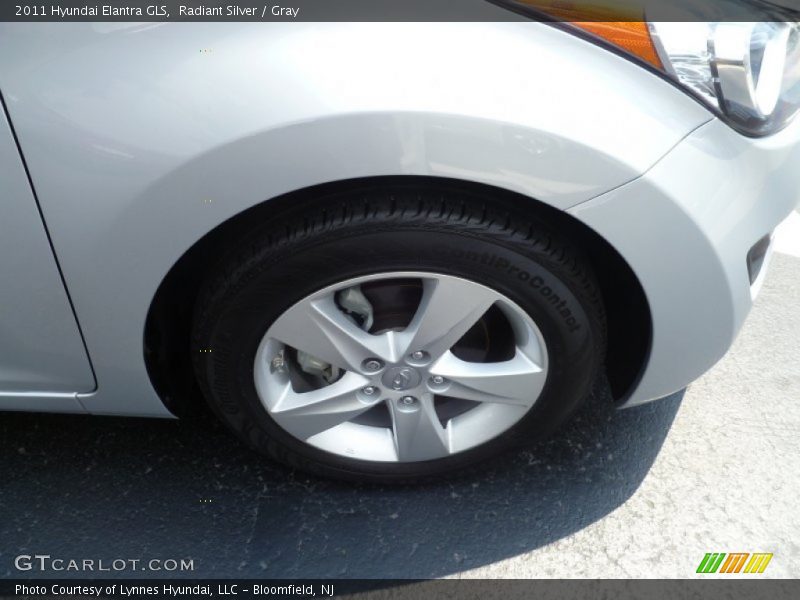Radiant Silver / Gray 2011 Hyundai Elantra GLS