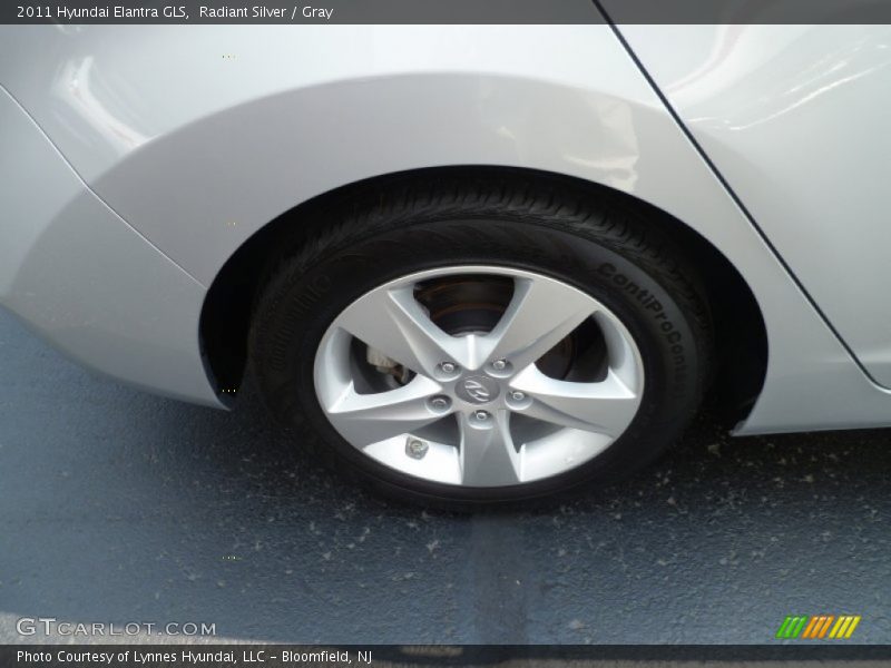 Radiant Silver / Gray 2011 Hyundai Elantra GLS