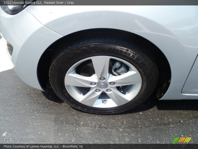 Radiant Silver / Gray 2011 Hyundai Elantra GLS