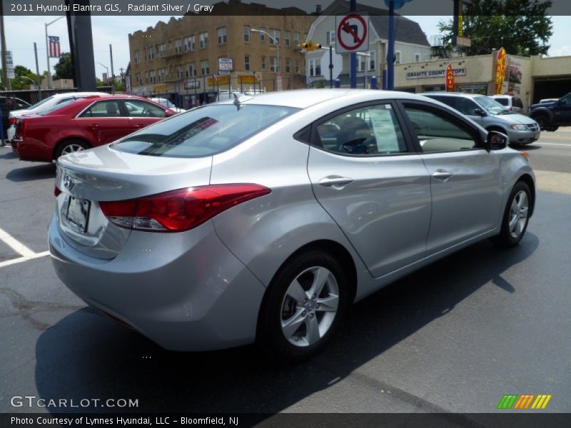Radiant Silver / Gray 2011 Hyundai Elantra GLS