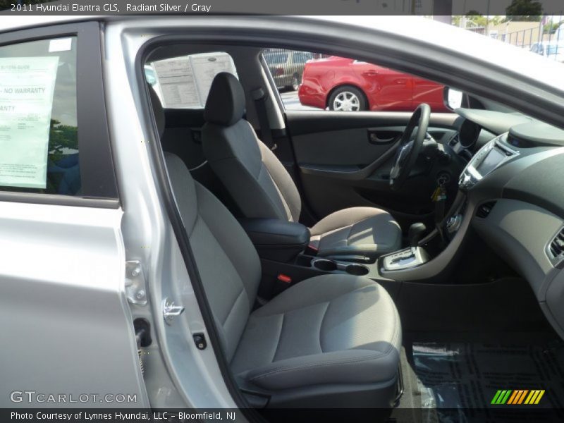 Radiant Silver / Gray 2011 Hyundai Elantra GLS