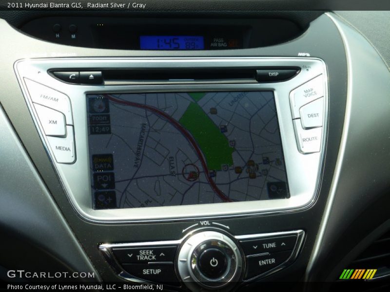Radiant Silver / Gray 2011 Hyundai Elantra GLS