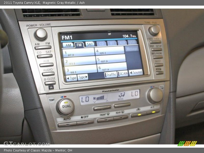 Magnetic Gray Metallic / Ash 2011 Toyota Camry XLE