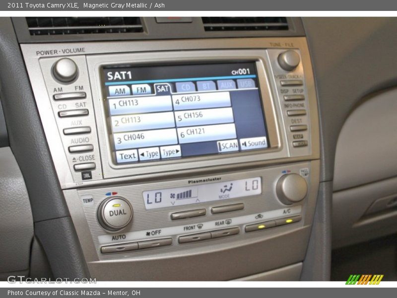 Magnetic Gray Metallic / Ash 2011 Toyota Camry XLE