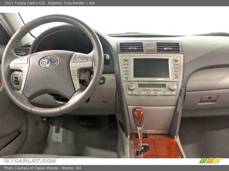 Magnetic Gray Metallic / Ash 2011 Toyota Camry XLE