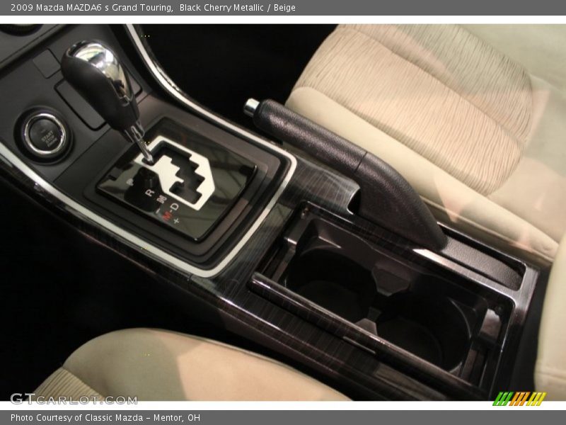 Black Cherry Metallic / Beige 2009 Mazda MAZDA6 s Grand Touring