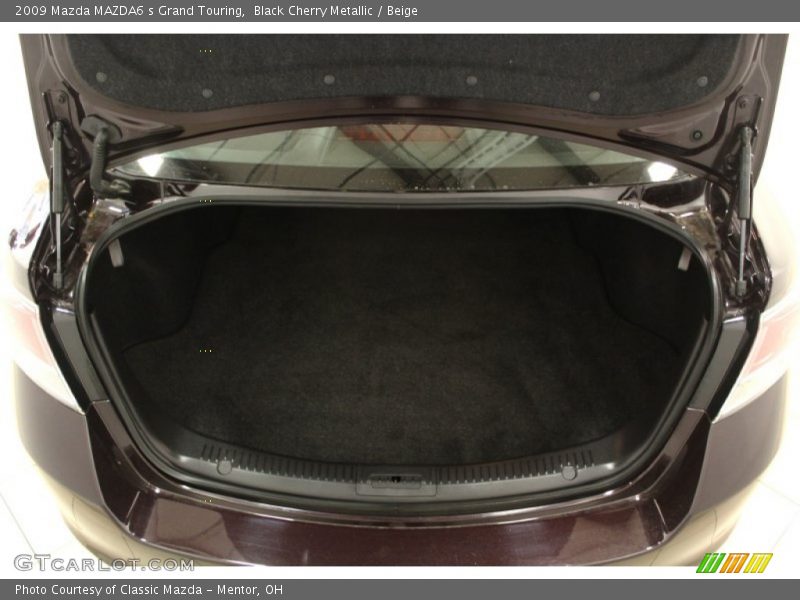 Black Cherry Metallic / Beige 2009 Mazda MAZDA6 s Grand Touring