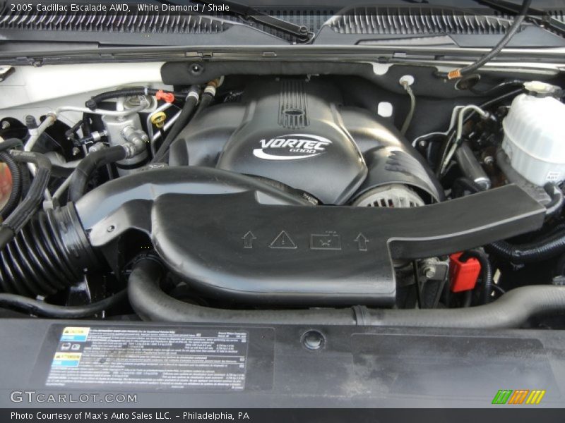 White Diamond / Shale 2005 Cadillac Escalade AWD