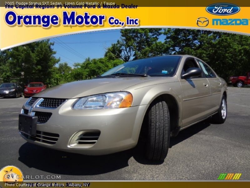Linen Gold Metallic / Taupe 2005 Dodge Stratus SXT Sedan