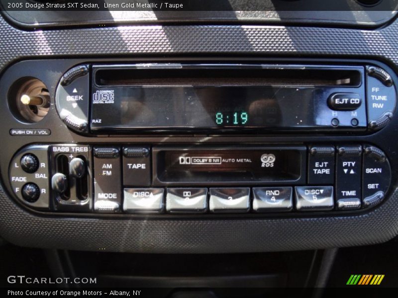 Linen Gold Metallic / Taupe 2005 Dodge Stratus SXT Sedan
