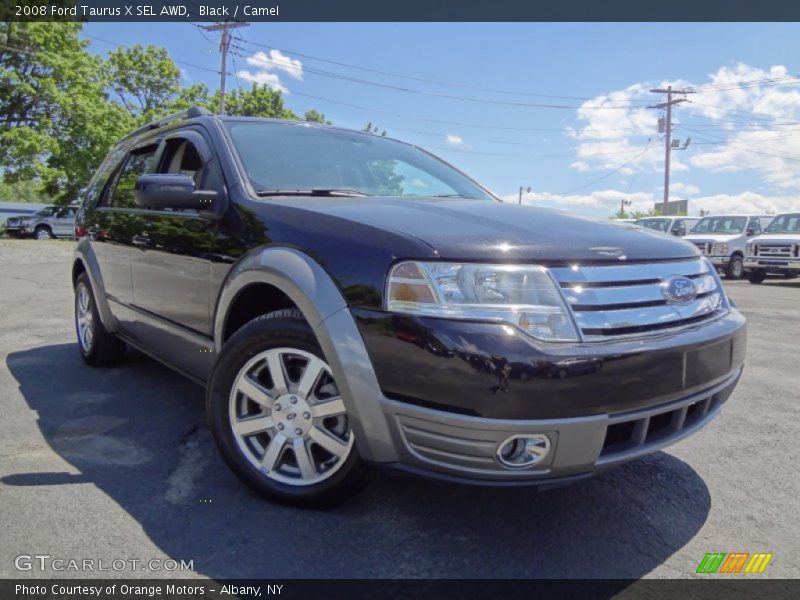 Black / Camel 2008 Ford Taurus X SEL AWD