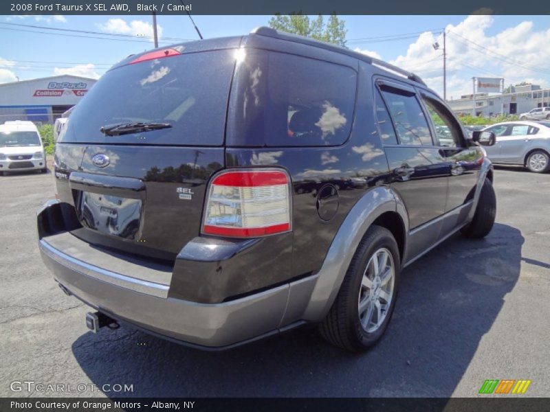Black / Camel 2008 Ford Taurus X SEL AWD