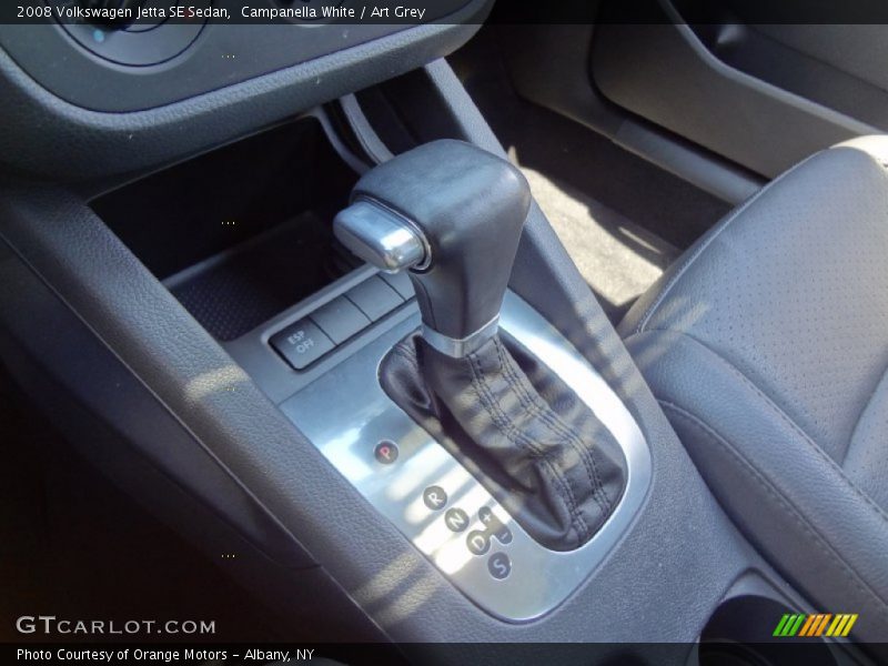Campanella White / Art Grey 2008 Volkswagen Jetta SE Sedan