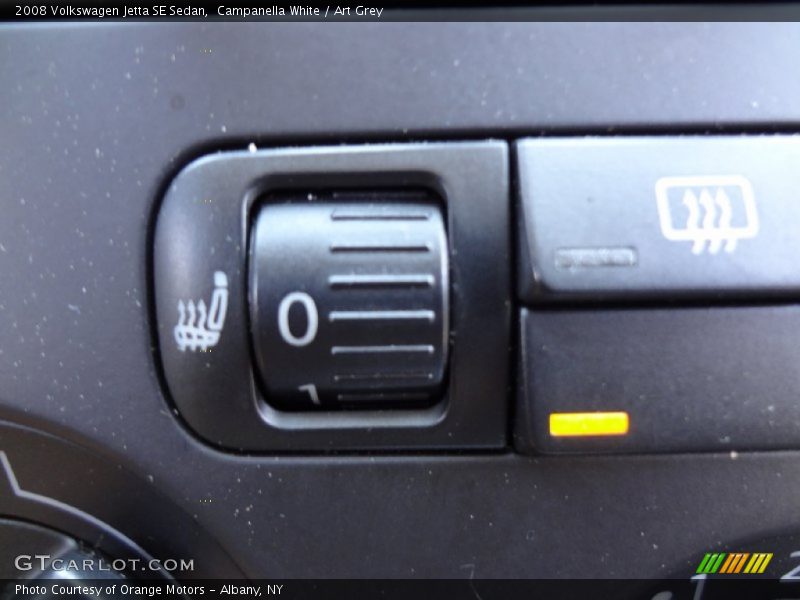 Campanella White / Art Grey 2008 Volkswagen Jetta SE Sedan