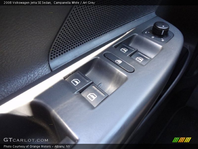 Campanella White / Art Grey 2008 Volkswagen Jetta SE Sedan