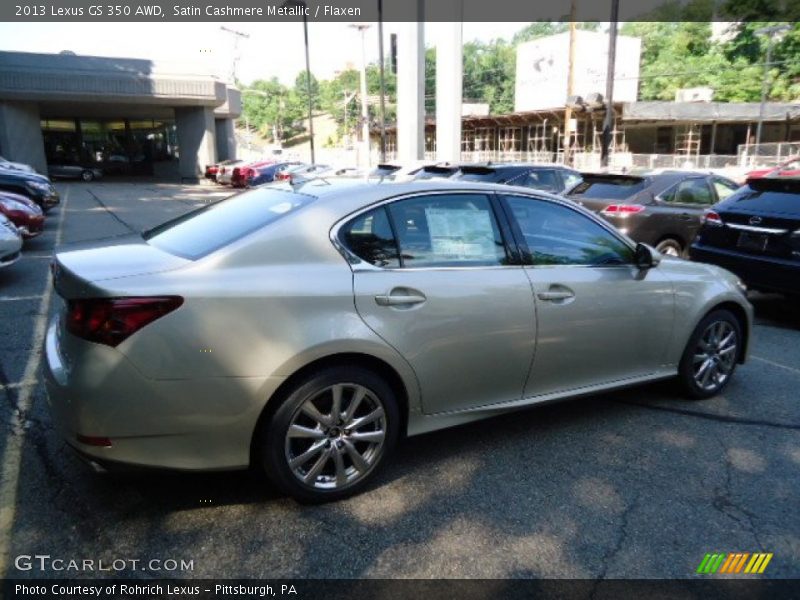 Satin Cashmere Metallic / Flaxen 2013 Lexus GS 350 AWD