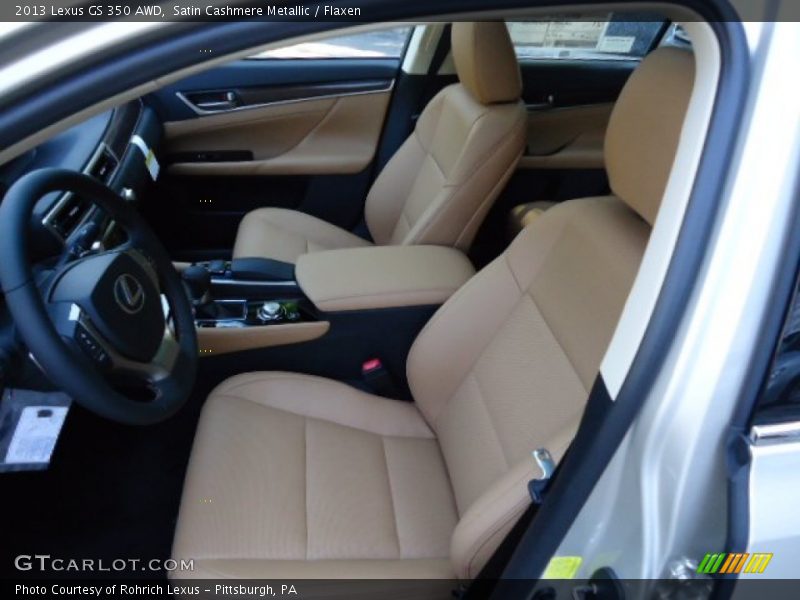 Satin Cashmere Metallic / Flaxen 2013 Lexus GS 350 AWD