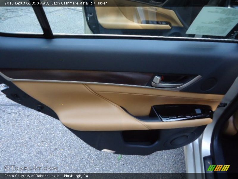 Satin Cashmere Metallic / Flaxen 2013 Lexus GS 350 AWD