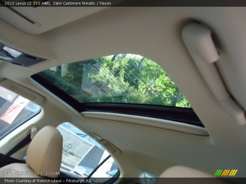 Satin Cashmere Metallic / Flaxen 2013 Lexus GS 350 AWD
