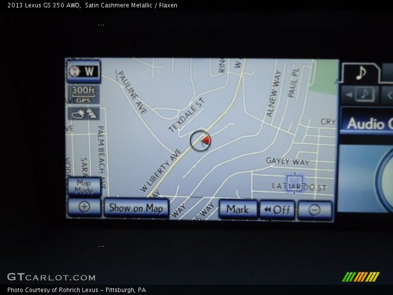 Satin Cashmere Metallic / Flaxen 2013 Lexus GS 350 AWD