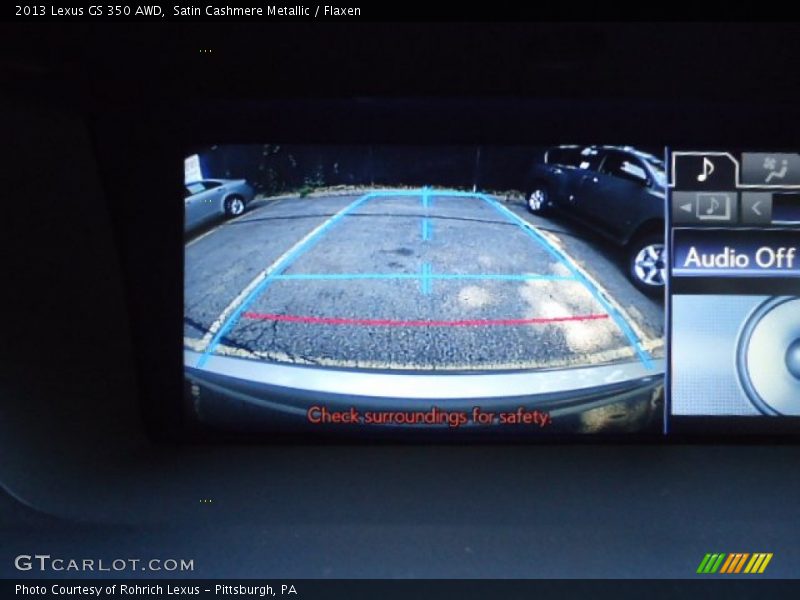 Satin Cashmere Metallic / Flaxen 2013 Lexus GS 350 AWD