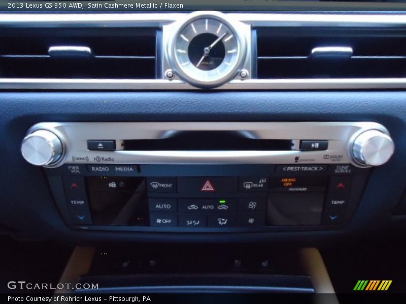 Satin Cashmere Metallic / Flaxen 2013 Lexus GS 350 AWD