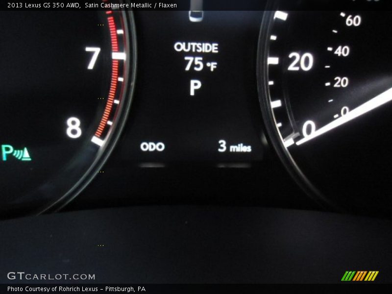 Satin Cashmere Metallic / Flaxen 2013 Lexus GS 350 AWD