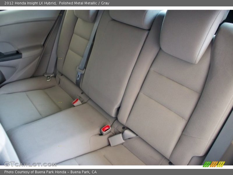 Polished Metal Metallic / Gray 2012 Honda Insight LX Hybrid