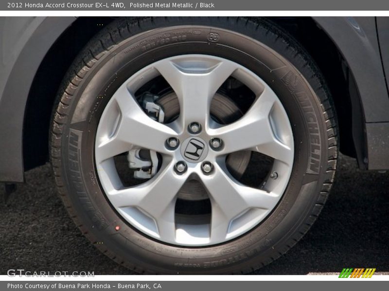  2012 Accord Crosstour EX-L 4WD Wheel