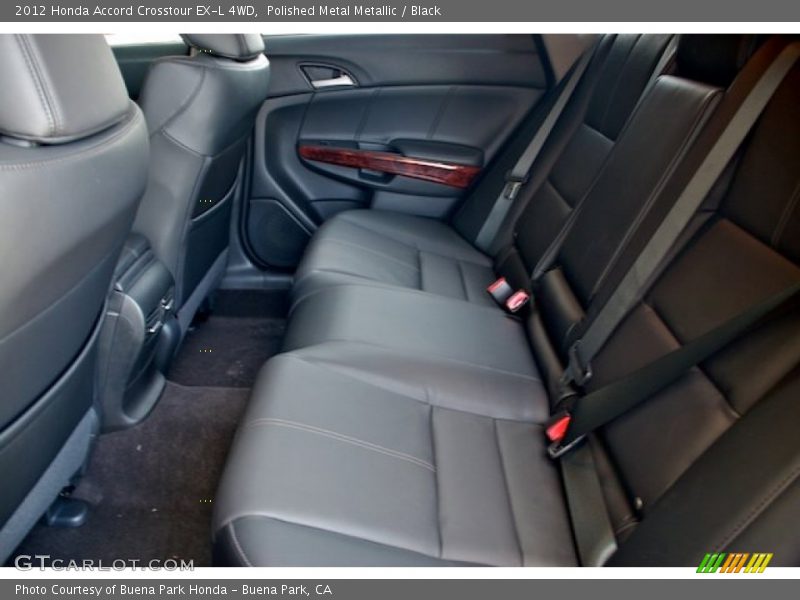Rear Seat of 2012 Accord Crosstour EX-L 4WD