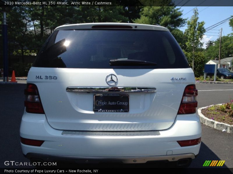 Arctic White / Cashmere 2010 Mercedes-Benz ML 350 4Matic