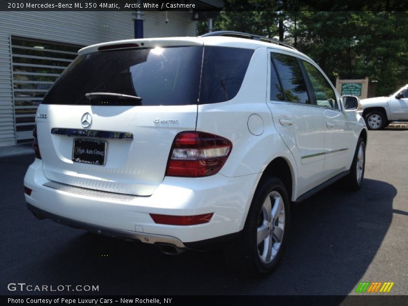 Arctic White / Cashmere 2010 Mercedes-Benz ML 350 4Matic