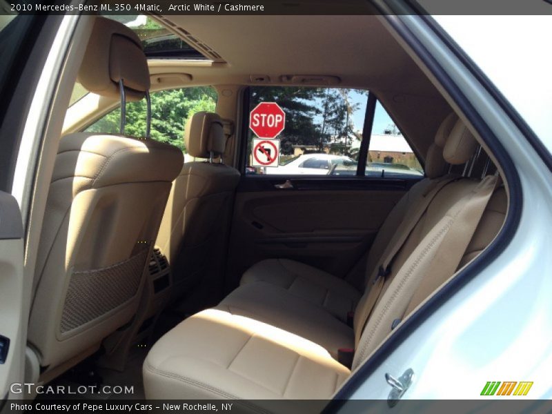 Arctic White / Cashmere 2010 Mercedes-Benz ML 350 4Matic
